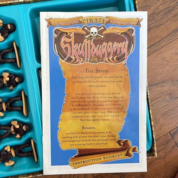 Skullduggery.  A swashbuckling pirate adventure game.  Ages 8 & up.  2-4 players - Picture 5 of 6